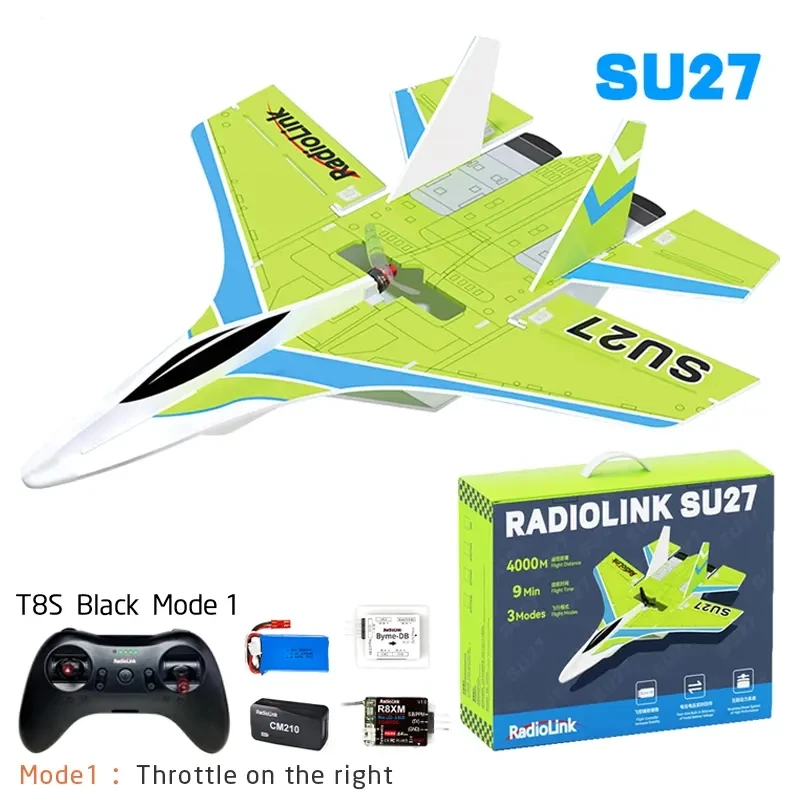 Radiolink SU27 RC Plane - 8 Channel Control & App-driven