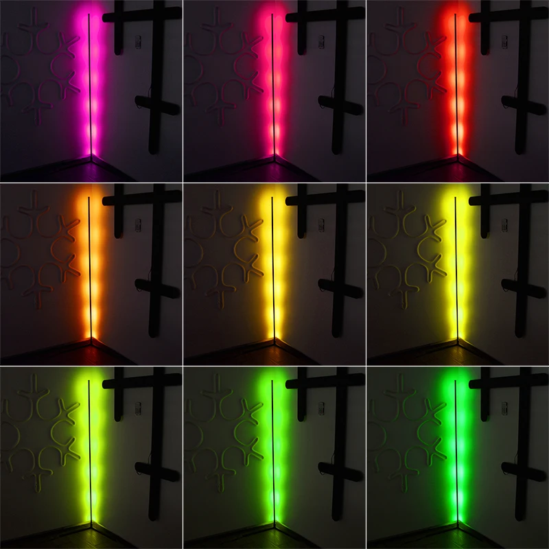 New Product SK6812 Digital RGB Dream color LED Corner Floor light for Home Decoration with good price
