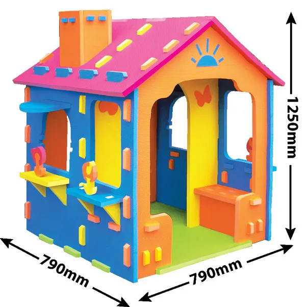 Eva 3d Foam play House Building For Kids Puzzle Toy