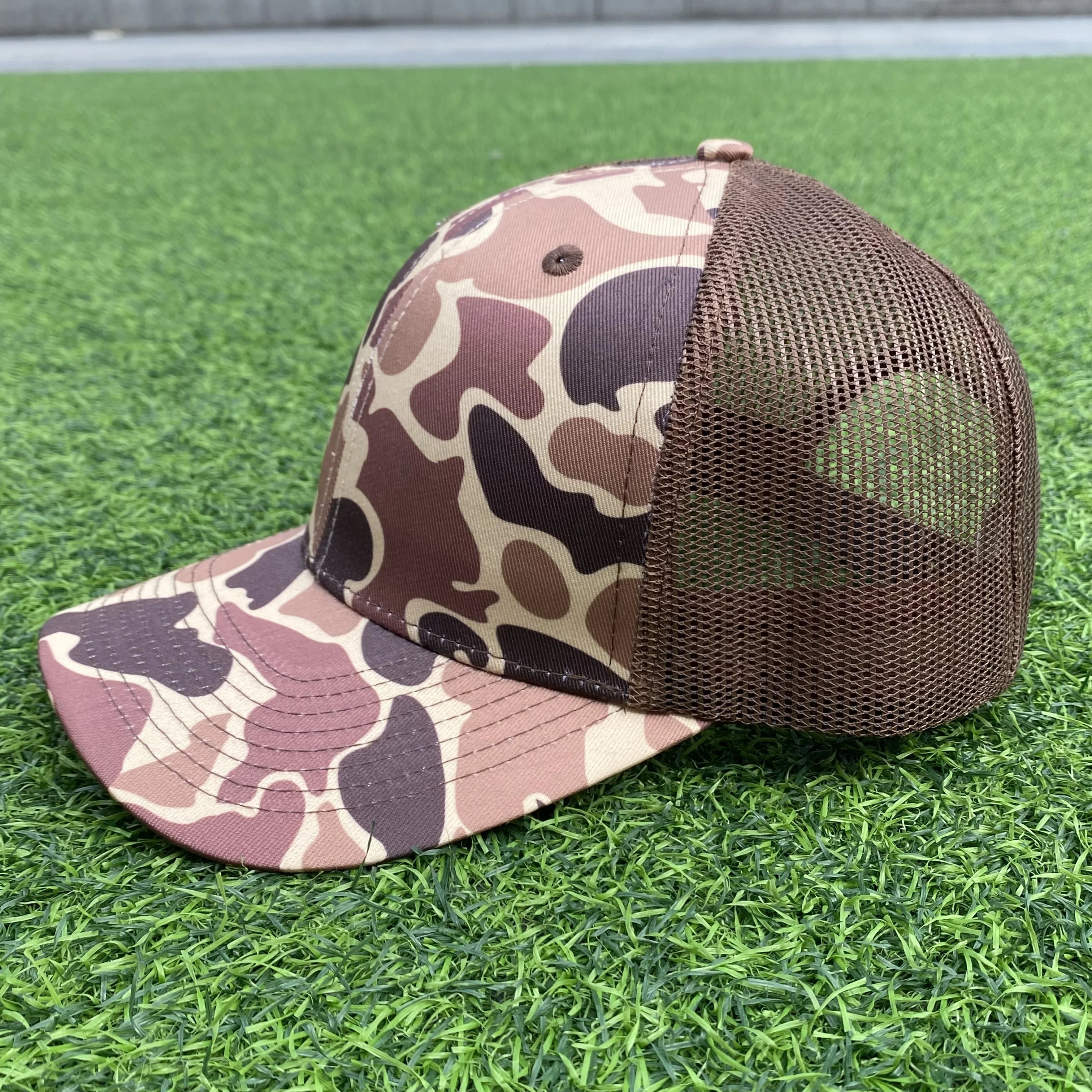 High Quality Custom Richardson 112 Foam Trucker Hat Embroidery,6 Panel Blank Mesh Suede Trucker