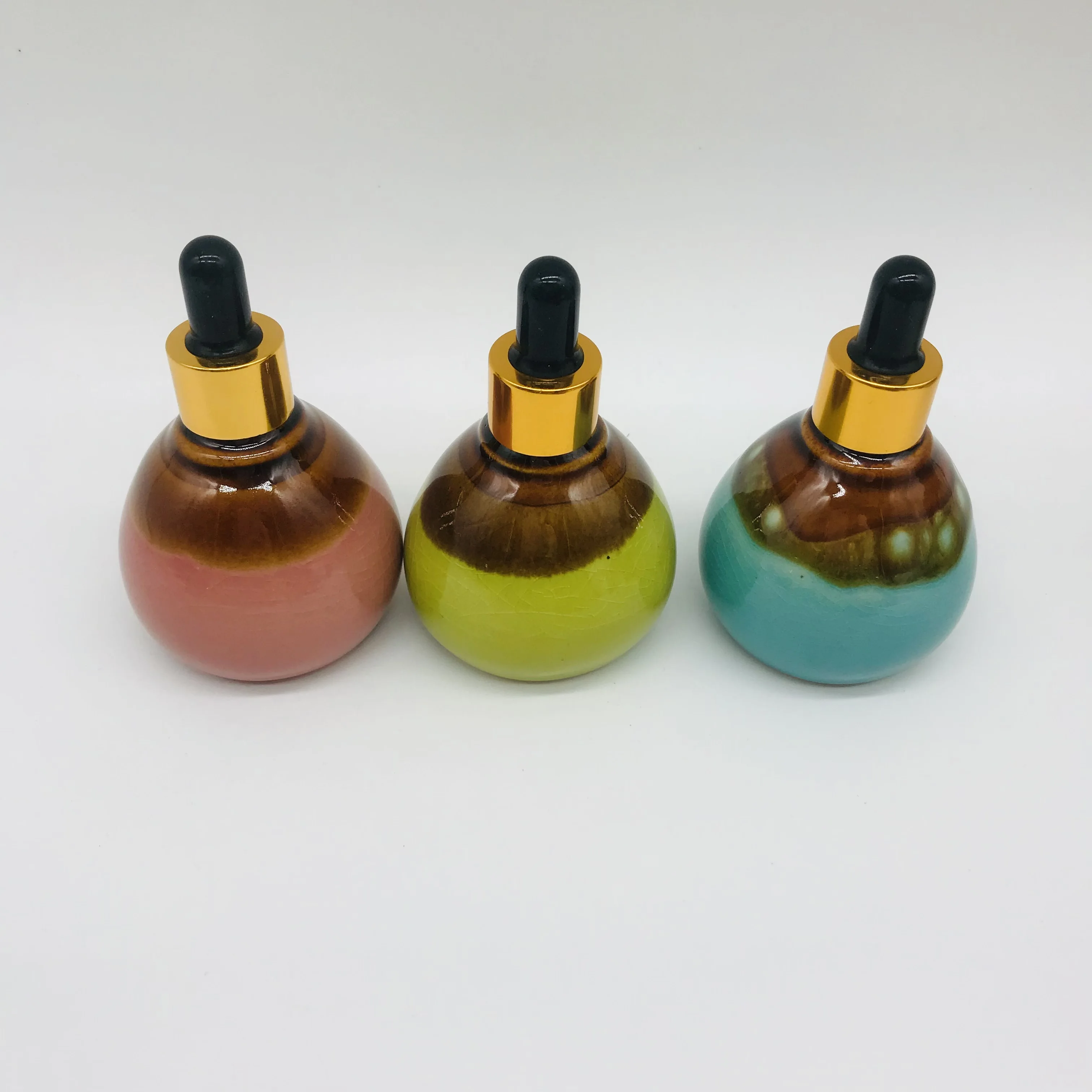 product 60ml 80ml 95ml ceramic dropper bottles massage oil bottle ceramic diffuser bottle-35