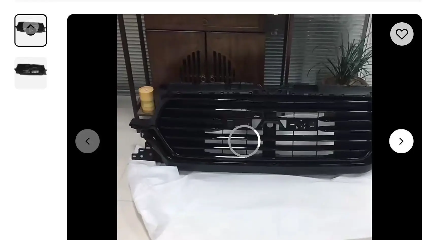 Dodge Ram 1500 2019-2021 Black Painted Front Grille - OE 68404994AD