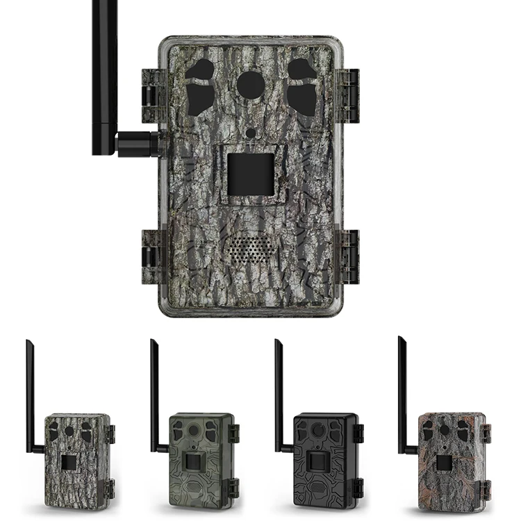 Tuya OEM/ODM 4G Lte Live stream Trail Camera 940 Infrared Light 30000mAh Long Battery Life Hunting Camera JerderFo Game Camera