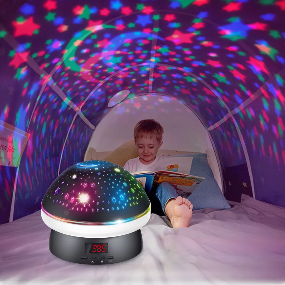 Tanant Luce Notturna a Fungo con Batteria a Bottone, Luce Notturna a Fungo per Bambini Che Dormono Pacificamente, Decorazione per Giocattoli per Bambini, Camera da Letto, Asilo Nido, Salotto,(Bianco