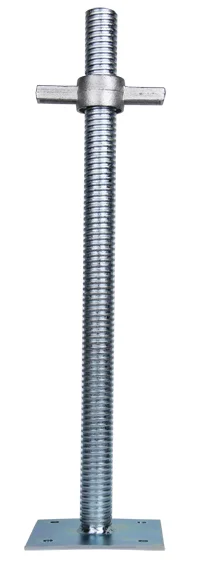 Hebei Factory Heavy Duty Scaffolding Hollow  or Solid U-Head  Base Jack