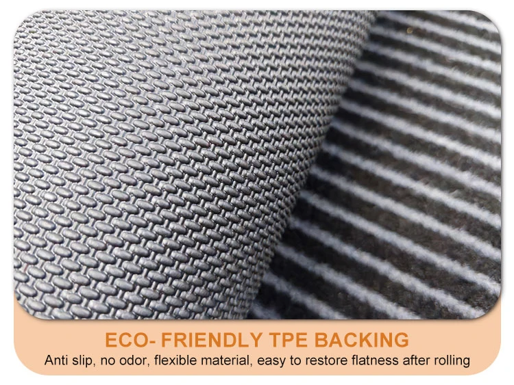 Durable Thick Rubber Backed Doormat Non-Slip Outdoor Solution Dyed Washable Front Door Mat(图6)