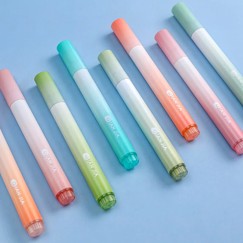 Оптовая продажа, модный DIY дневник, милая Пастельная маркерная ручка, набор 4 цветов