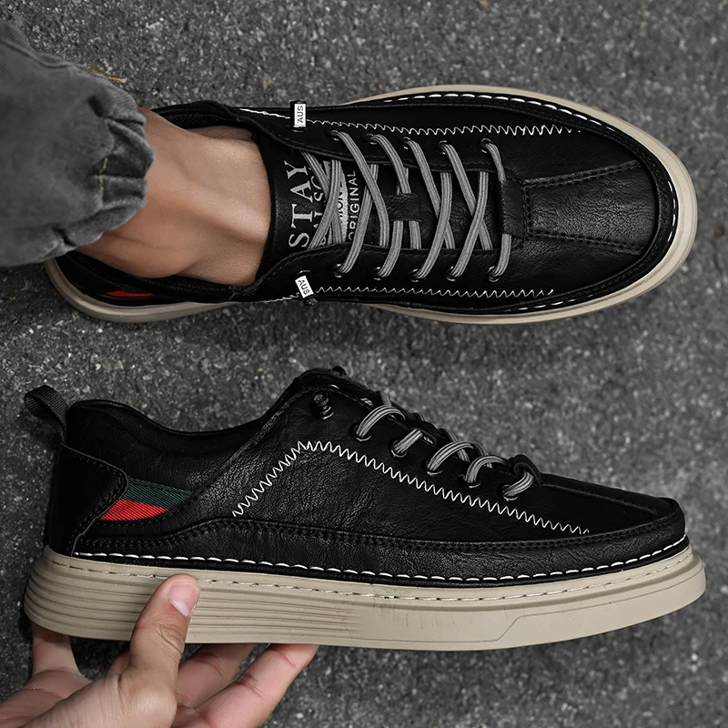 22178 Newest Men Stock Walking Style Casual Shoes
