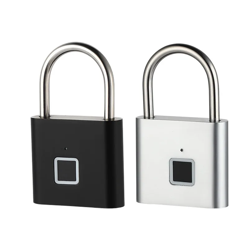 Quick Unlock Antitheft Smart Padlock Small Fingerprint Intelligent