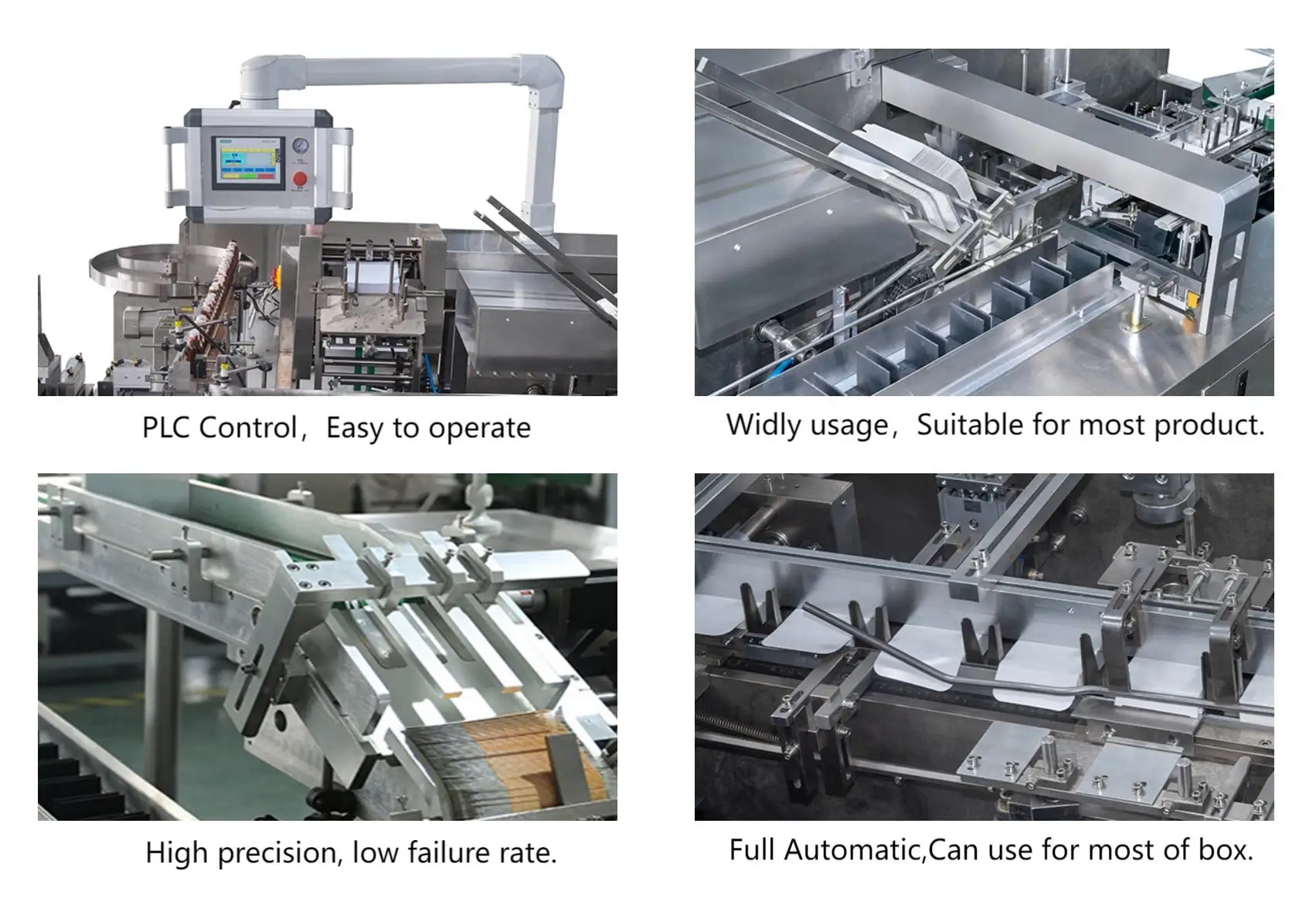 SGZ-100 Small Model Tea Boxes Carton Packer Cartoning Packing Machine for Food Package manufacture