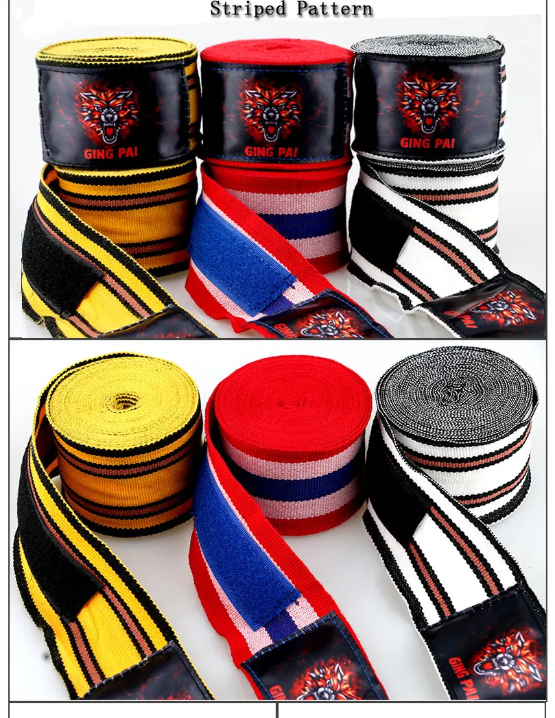 Custom Made Breathable Elastic Handguard Boxing Bandage Hand Wraps