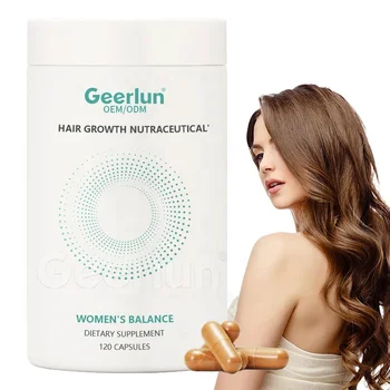 Hot Sale Hair Growth Pills Women Balance Dietary Supplement Promote Hair Skin Nails Growth Hair Vitamin Capsules