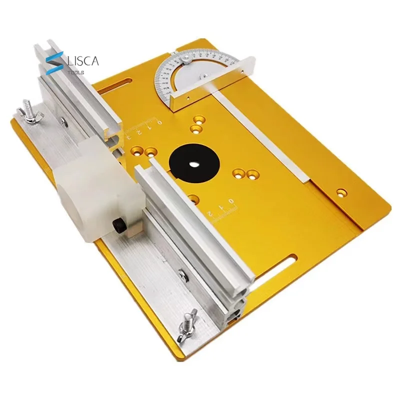 Lht192 C8 Woodworking Engraving Machine Flip Plate Bakelite Milling Table Aluminum Alloy Panel