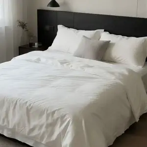 Crisp White Pillowcases for Hospitality