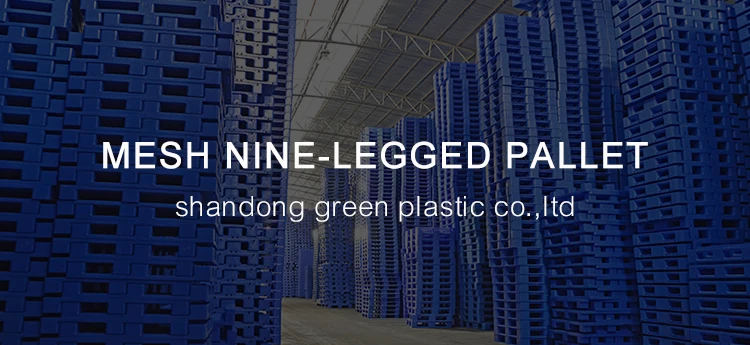 Chinese Factory Heavy Duty Nestable EURO 4 Way Plastic Pallet