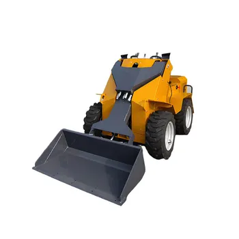 Directly Supplied From China Factory New Design Mini Skid Steer Loader Wheel Loader with Motor Core Components on Sale