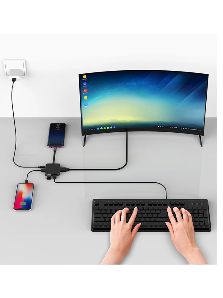Samsung Dex Charger USB C to HDMI Adapter for Galaxy S9