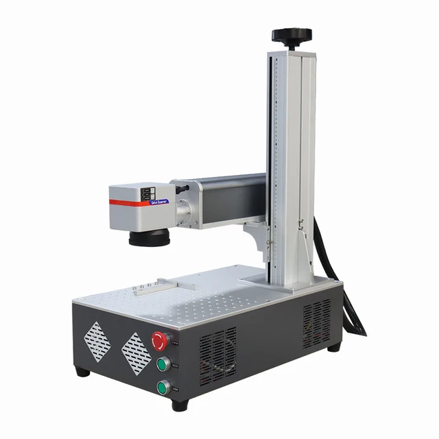 fiber laser engraver for metal 20W 30W laser engraving machine easy to operate