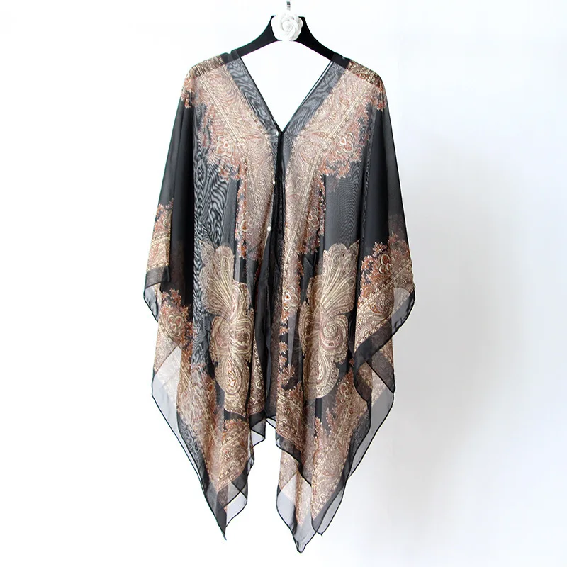 Wholesale Fashion Summer Poncho Beach Wear Cover Up Top Sale Lady ...