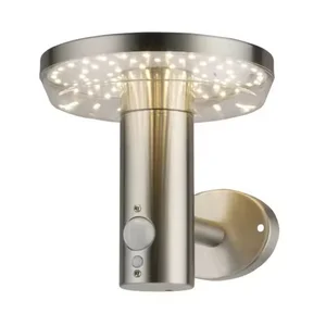 Vertak Rechargeable New Solar Wall Light Professional Creative Outdoor Lights Wall Mounted Solar Light