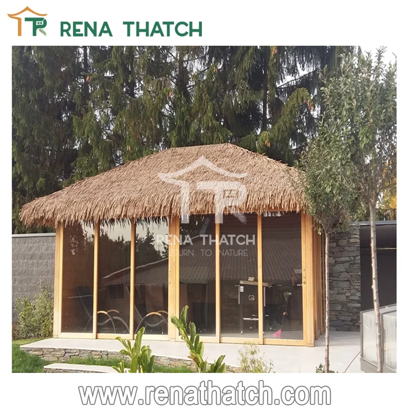 Langlebiges Anti-uv Kunststoff-kunststroh Für Haus,Pergola,Pavillon,Schirm,Dachbedeckung,Synthetisches Kunststroh