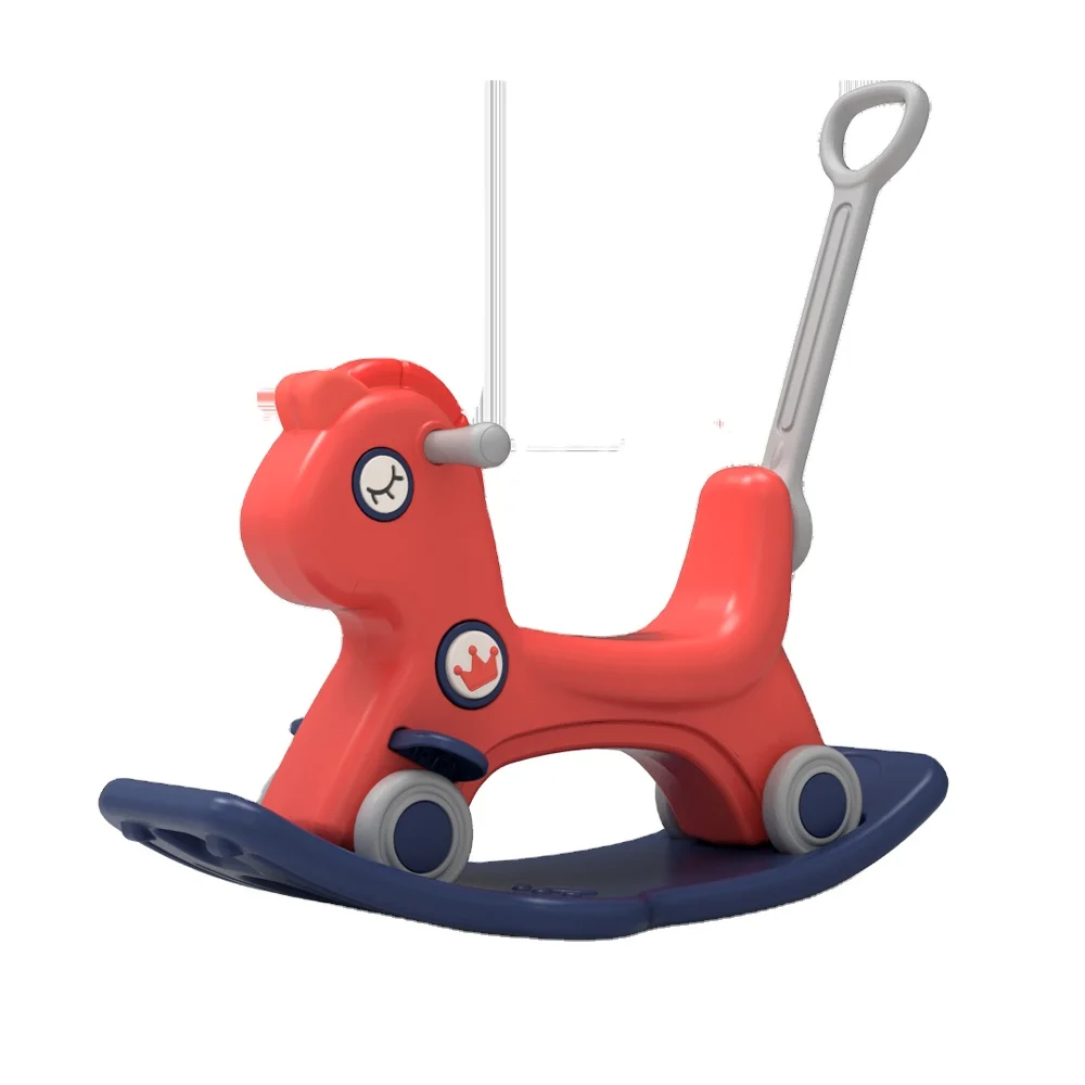 ABST HDPE современный Малыш для детского сада оптом пластиковая детская игрушка лошадка-качалка игрушка для детей
