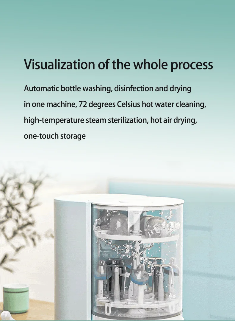 Popular Automatic Electric Baby Bottle Washer Sterilizer Cleaner