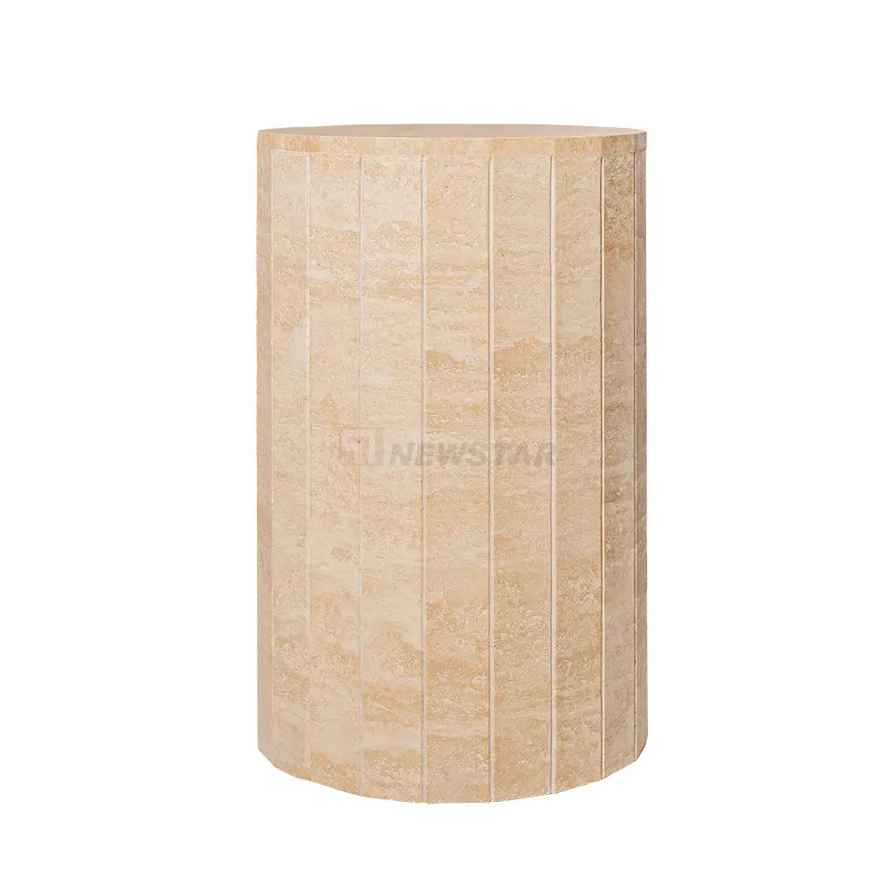 Travertine-Stone-Plinth-