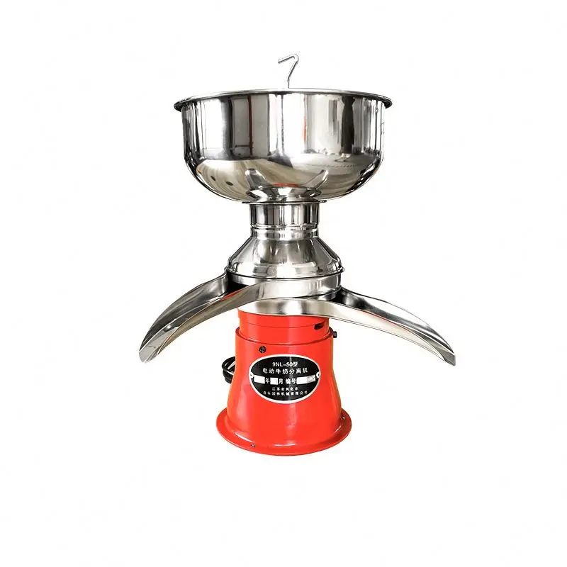 TEBAK Milk Cream Electric Centrifugal Separator 80/100 L/H Electric Milk Fat Centrifugal Separating Machine for Dairy Equipment