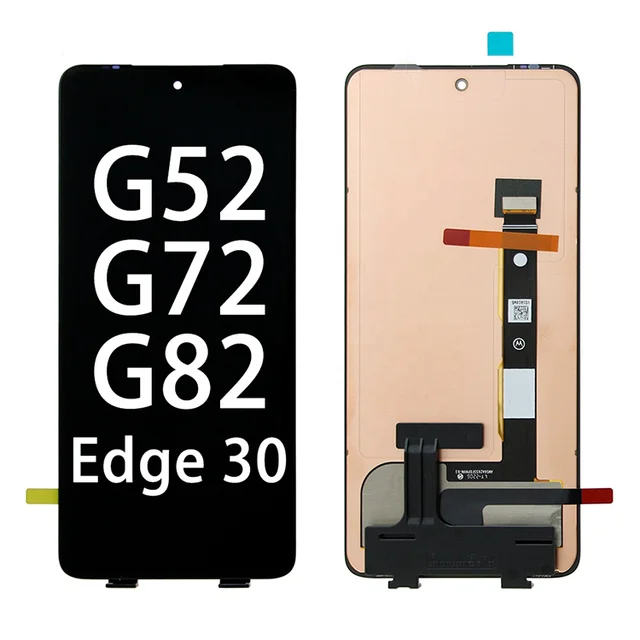 Original OLED Material Lcd Digitizer Display for Motorola Moto G52/G82 /G71s/edge30/edge 2022 Mobile Phone Lcd Touch Screen