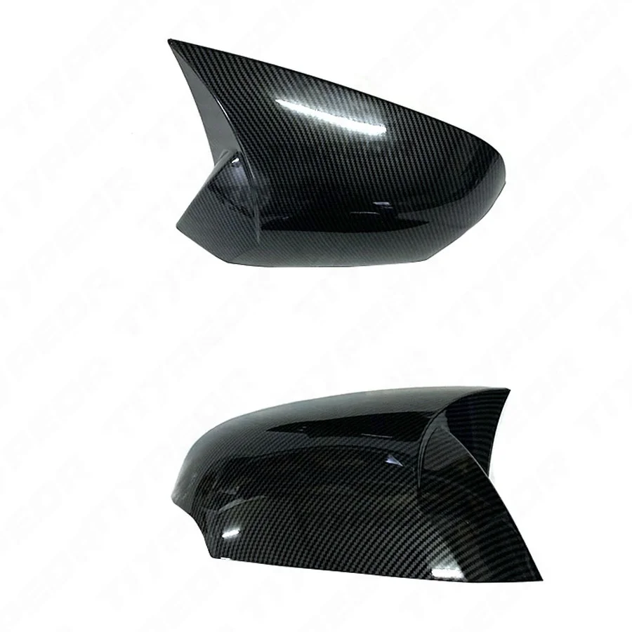 For Renault Fluance 2010-2016 Rearview Mirror Cover Shell Housing Car Accessories Tiypeor Carbon Look Ox Horn Side Mirror Cover