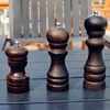 Negro, 4 pulgadas.