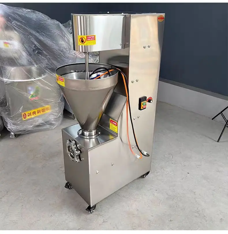 Highly Efficient and Fast Meat Stuffing Machine for Sausage Making ...