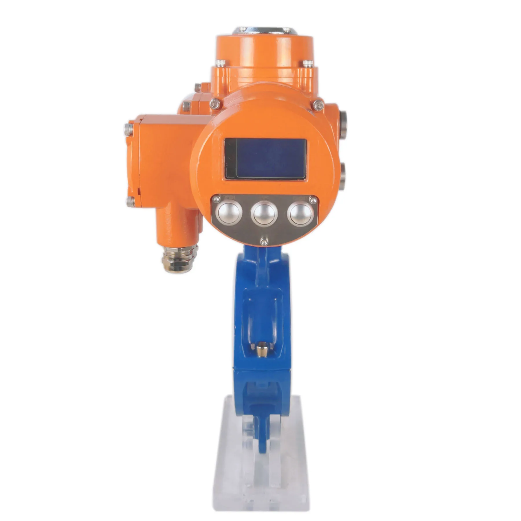 Serviceable butterfly Valve with Electric Actuator Rotary Actuator