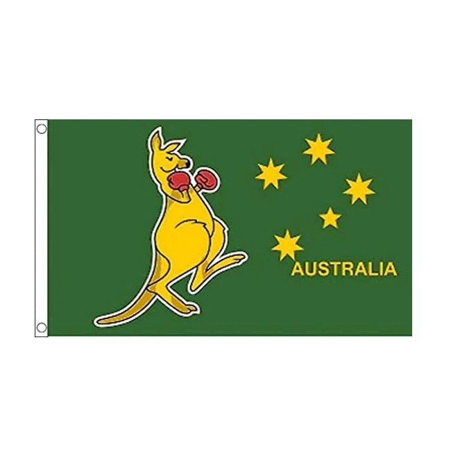 AUSTRALIA FLAG POLYESTER THE AUSTRALIAN NATIONAL BANNER. LARGE 5*3 FT 90*150CM