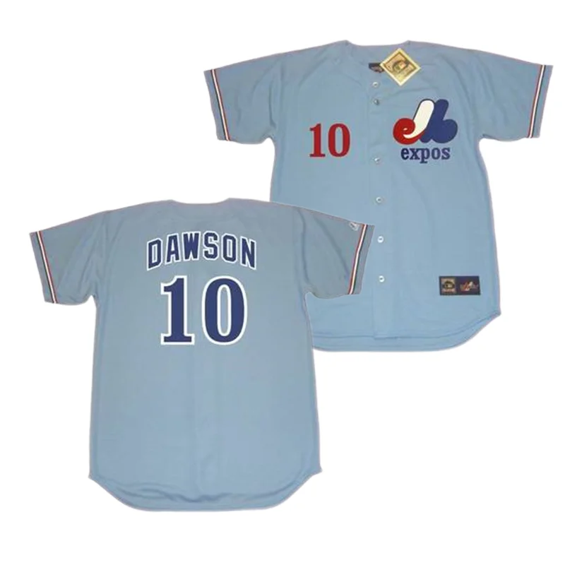 Wholesale Men's Montreal Expos 8 Gary 9 Marquis Grissom 10 Andre Dawson 12  John Boccabella Throwback Baseball Jersey Stitched S-5xl From m.