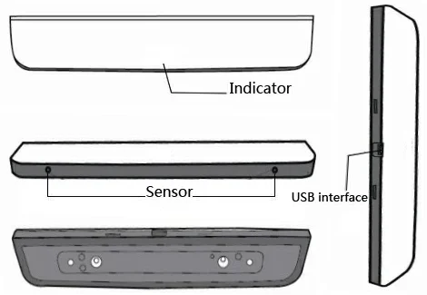 Pen Touch Portable Interactive Whiteboard IWB for Meeting Training Education Suit for Any Projector Any Wall Use