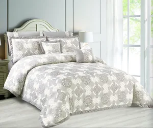 2026 KOSMOS Bedding Jacquard 8 Pcs  Comforter in Middle East Market