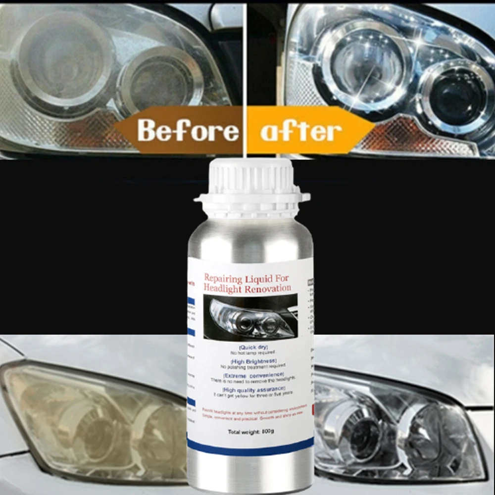 Car Headlights Renovation Polishing Kit Headlight Restoration Kit