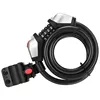 1.2-meter transparent steel cable