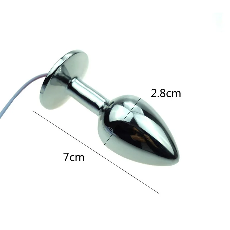 Free Custom Box - Adult Diary Electro Shock Penis Plug Urethral Sound Chastity Catheter Ring Anal Male Masturbator Sex Toys