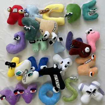 Alphabet Lore Plush Toys N, Soft Pillow Decoration Stuffed Animals