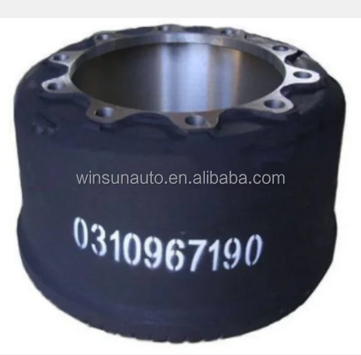 Trailer Brake Drum 0310967190 - Durable & Reliable Performance