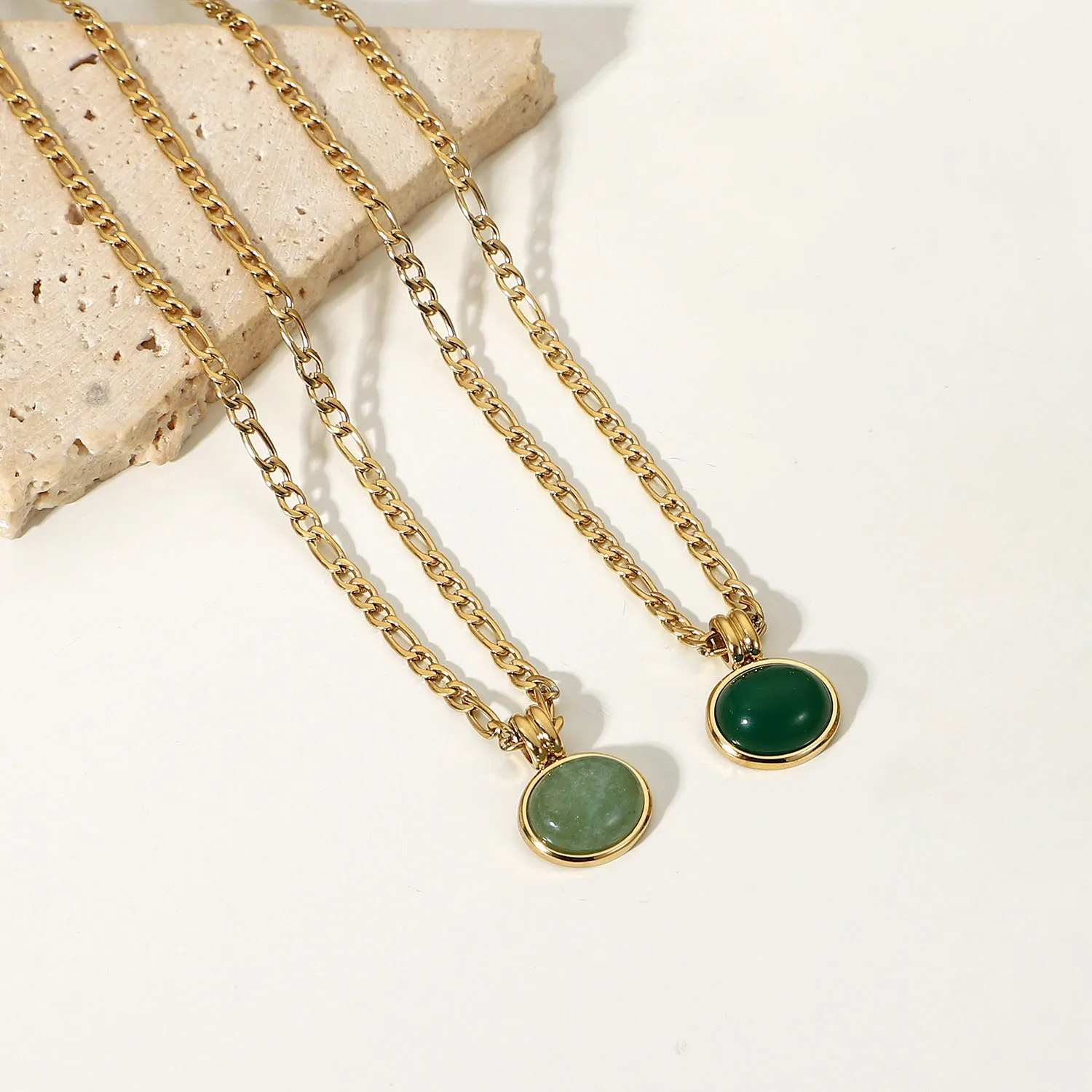 国内で当店のみ PAC - Green Aventurine Jade Pants Chain 国内で当店のみ PAC - Green Aventurine Jade Pants Chain