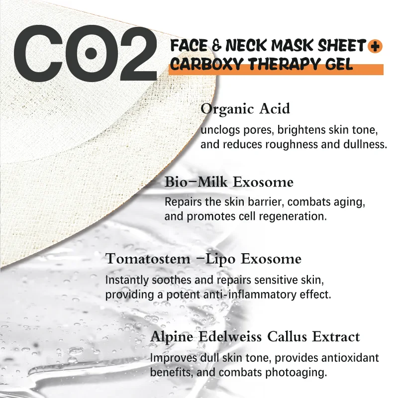 ZS etkili CO2 karboksi terapi yüz ve boyun profesyonel Combo Anti