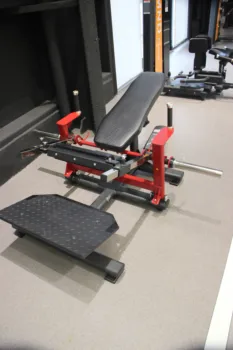 フィットネスプレート搭載ヒップスラスト機グルートスラスト装置