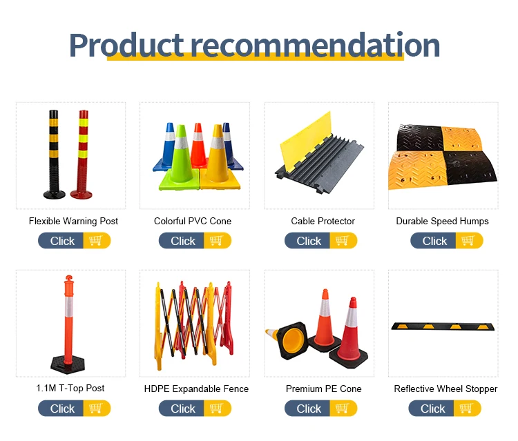 Construction Building Safety Cone Reflective PVC Plastic Traffic Road Cone with PE for Roadway Warnings manufacture