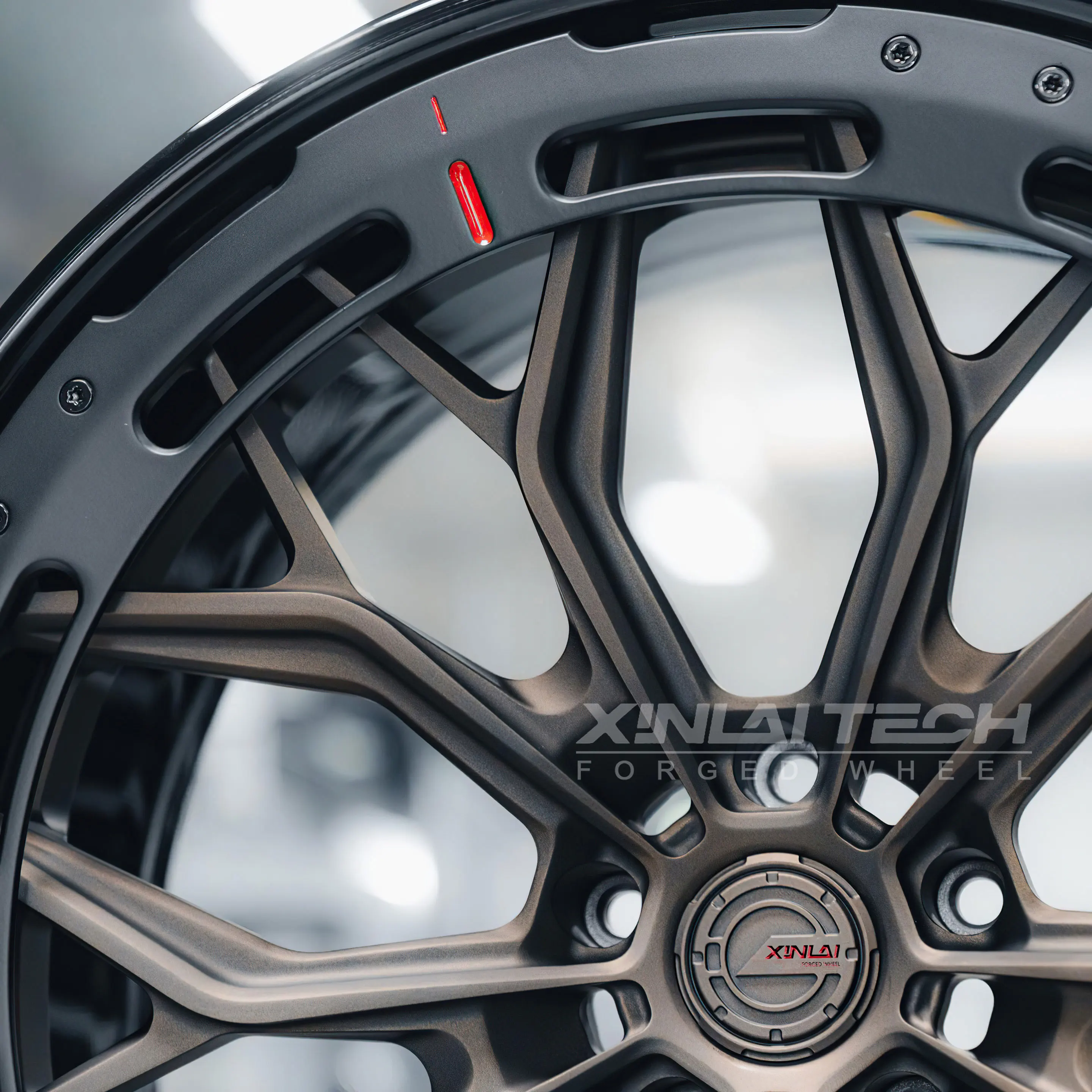 XL Bronze Finished 2 Piece Forged Wheels 5x112 5x114.3 5x120 for BMW M3 M4 M5 Mercedes Benz C63 E63 Audi RS5 RS7 Wheels Rims - Image 3