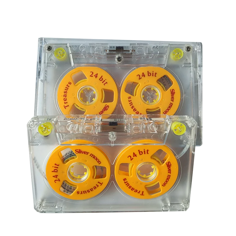 Blank Audio Cassette with Two Reels