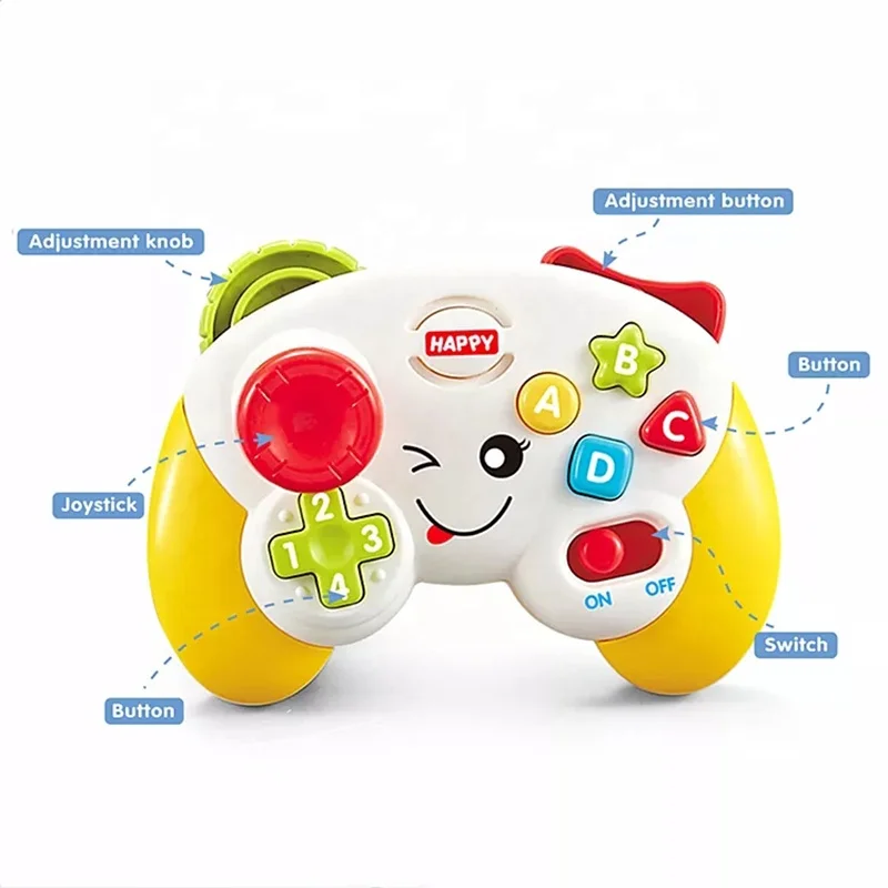 Пластиковые Развивающие игрушки SamToy Монтессори на батарейках для детей 0-6 месяцев